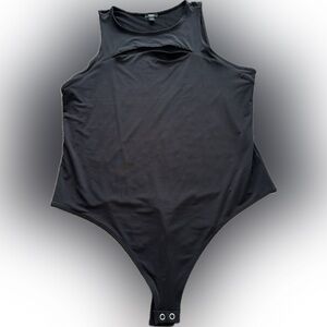 Express Black Body Contour Bodysuit